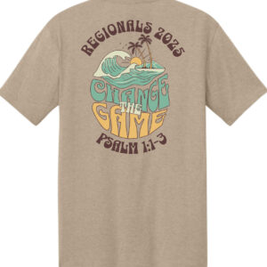 2025 West Coast Impact Regionals Volleyball T-Shirt (Regional Wave)