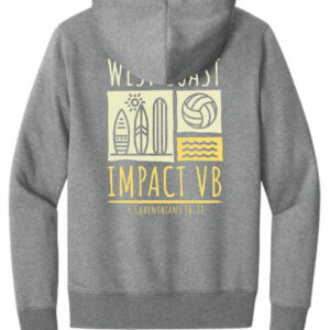 2025 West Coast Impact Regionals Volleyball Hoodie (Surfboard)